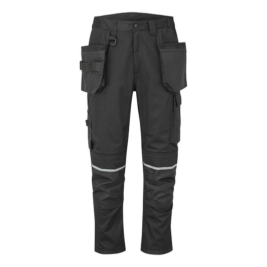 Portwest WX2 Werkkleding Broek CD845 Eco stretch holsterzakken zwart(BK)