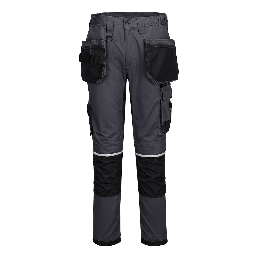 Portwest WX2 Werkkleding Broek CD845 Eco Stretch holsterzakken metaalgrijs(MG)