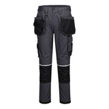 Portwest WX2 Werkkleding Broek CD845 Eco Stretch holsterzakken metaalgrijs(MG)