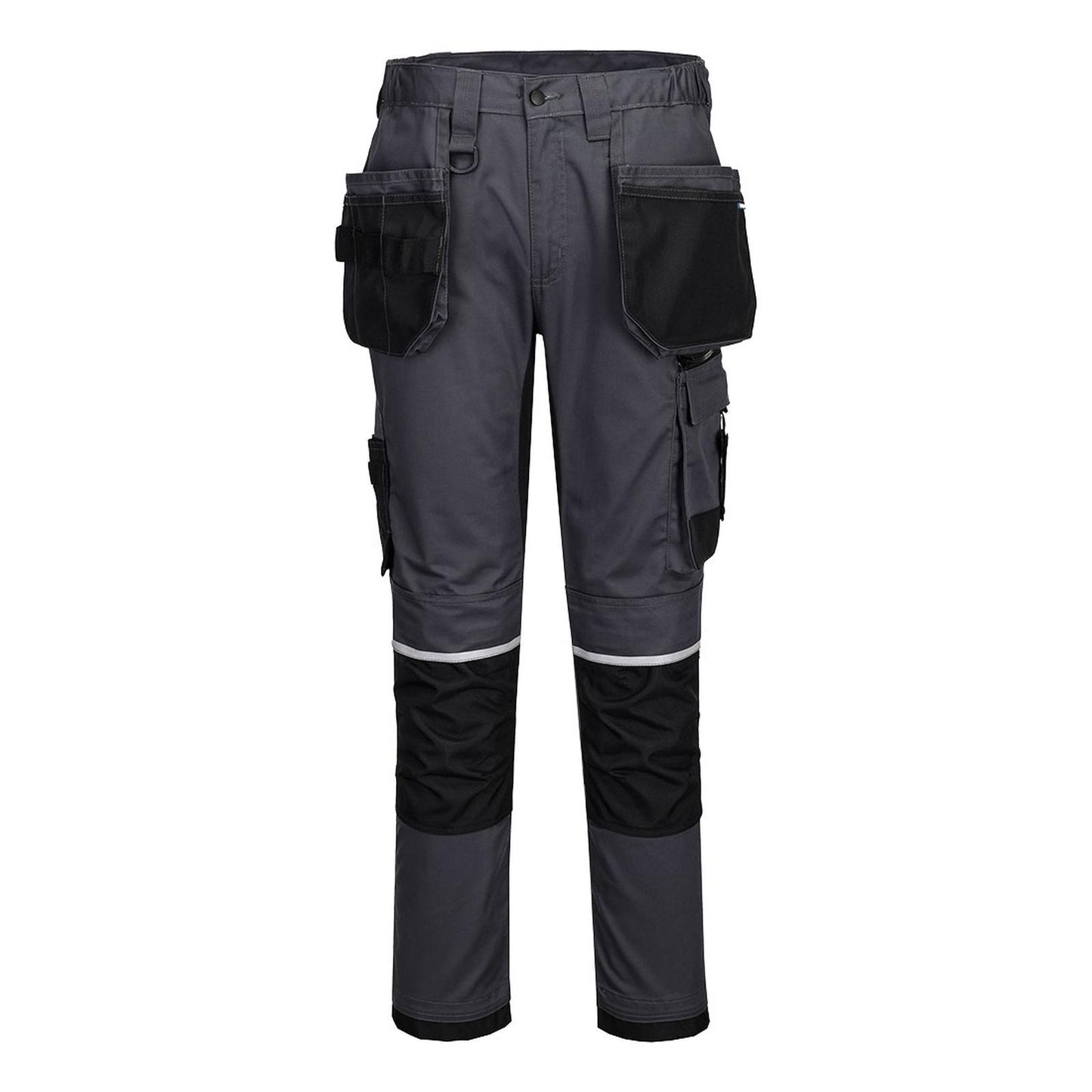 Portwest WX2 Werkkleding Broek CD845 Eco Stretch holsterzakken metaalgrijs(MG)