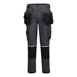 Portwest WX2 Werkkleding Broek CD845 Eco Stretch holsterzakken metaalgrijs(MG)