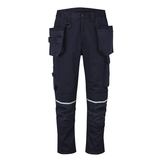 Portwest WX2 Werkkleding Broek CD845 Eco Stretch holsterzakken donker marineblauw(NV)