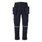Portwest WX2 Werkkleding Broek CD845 Eco Stretch holsterzakken donker marineblauw(NV)