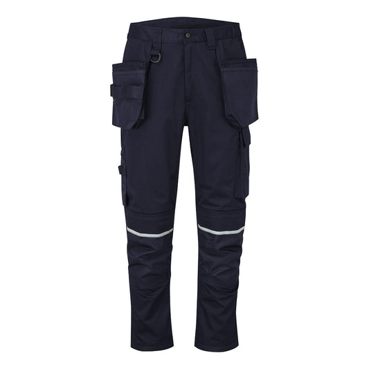 Portwest WX2 Werkkleding Broek CD845 Eco Stretch holsterzakken donker marineblauw(NV)
