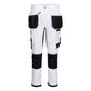 Portwest WX2 Werkkleding Broek CD845 Eco Stretch holsterzakken wit(WH)