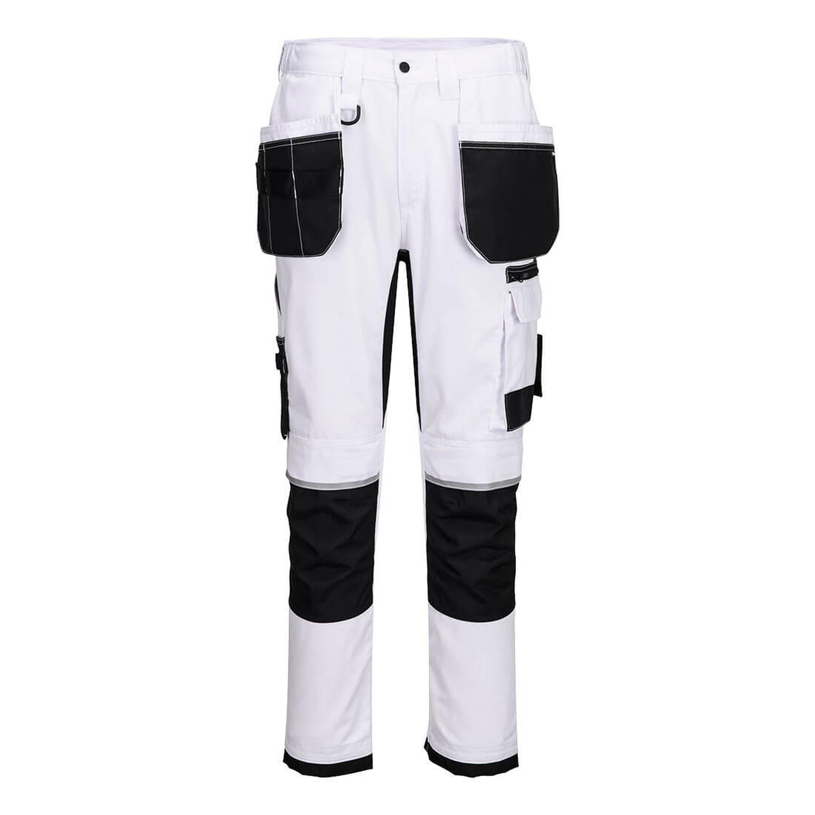 Portwest WX2 Werkkleding Broek CD845 Eco Stretch holsterzakken wit(WH)