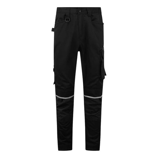 Portwest WX2 Werkkleding Broek CD846 Eco stretch zwart(BK)