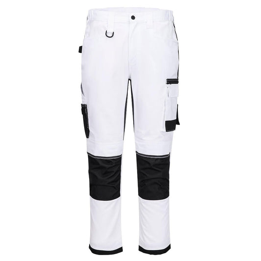Portwest WX2 Werkkleding Broek CD846 Eco Stretch wit(WH)