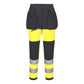 Portwest WX2 Broek CD847 Eco Hi-Vis klasse 1 dames stretch geel-zwart(YB)