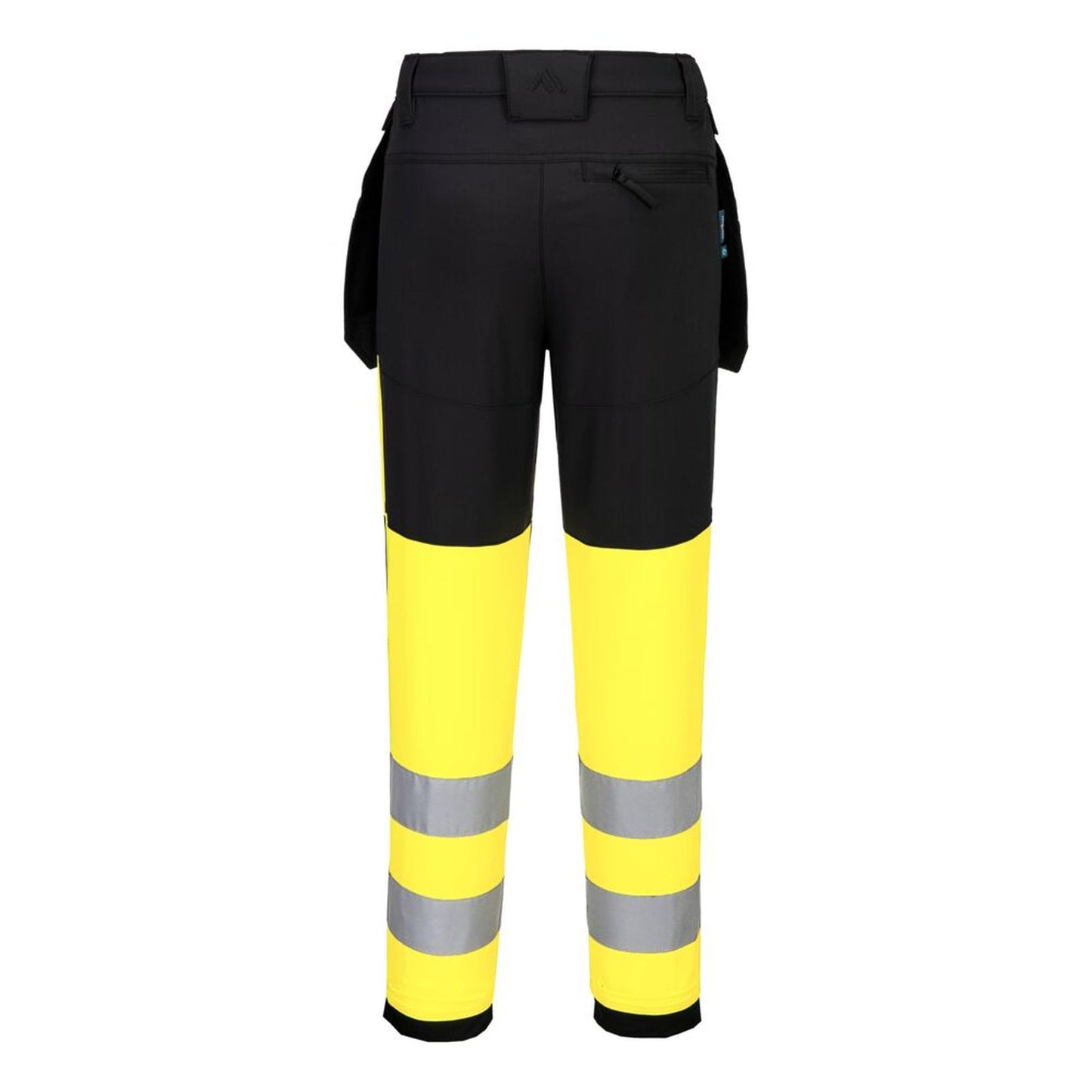 Portwest WX2 Broek CD847 Eco Hi-Vis klasse 1 dames stretch geel-zwart(YB)