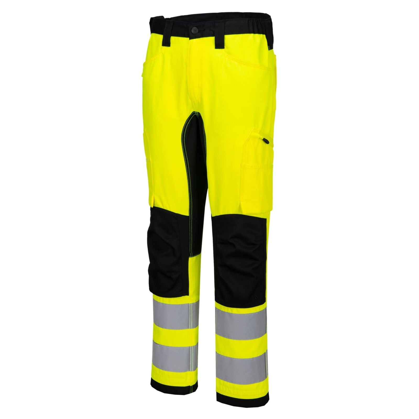 Portwest WX2 Hoge zichtbaarheid Broek CD848 Eco Stretch geel-zwart(YB)