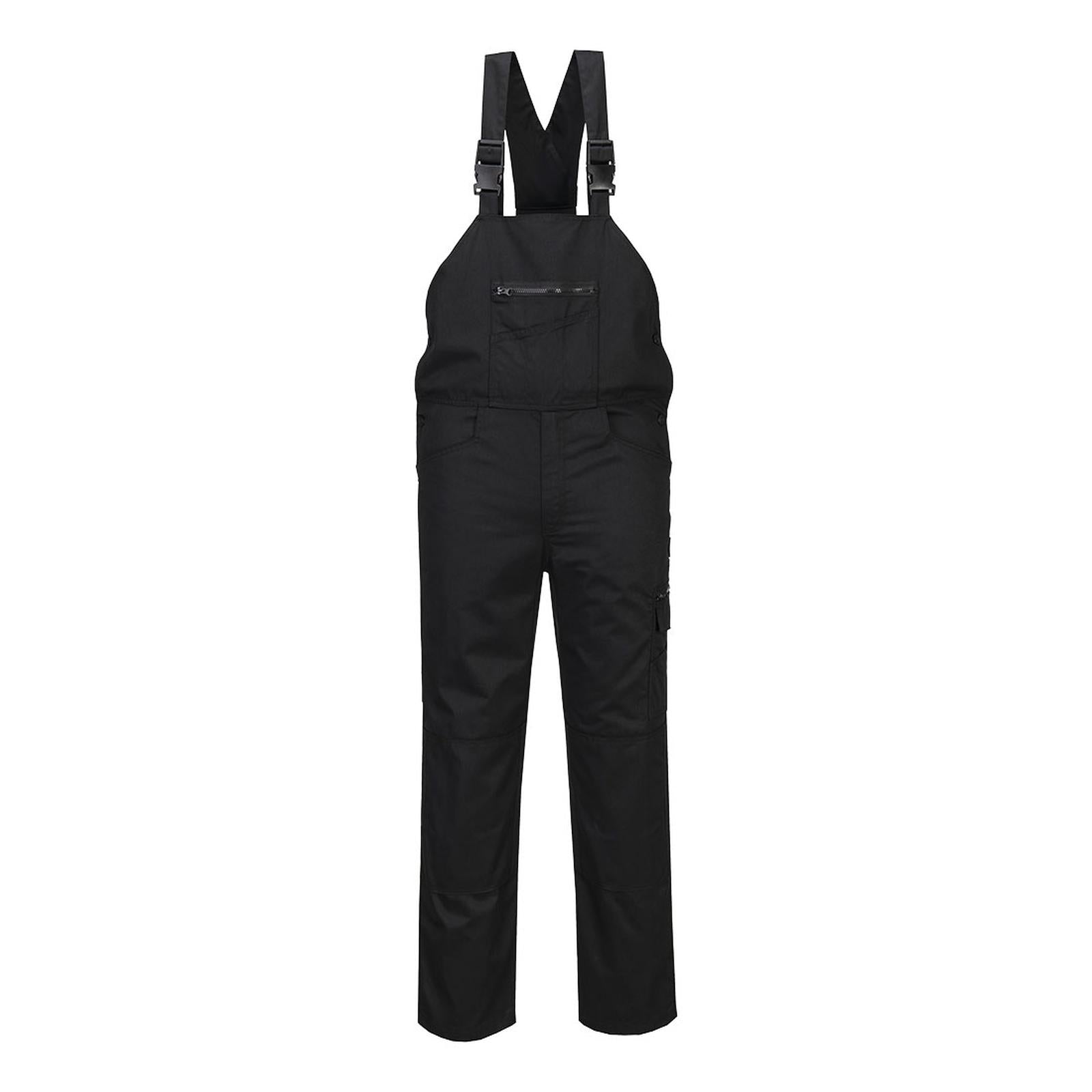 Portwest WX2 Bescherming Tegen Alle Weersomstandigheden Amerikaanse Overall CD850 Eco stretch bib & brace zwart(BK)