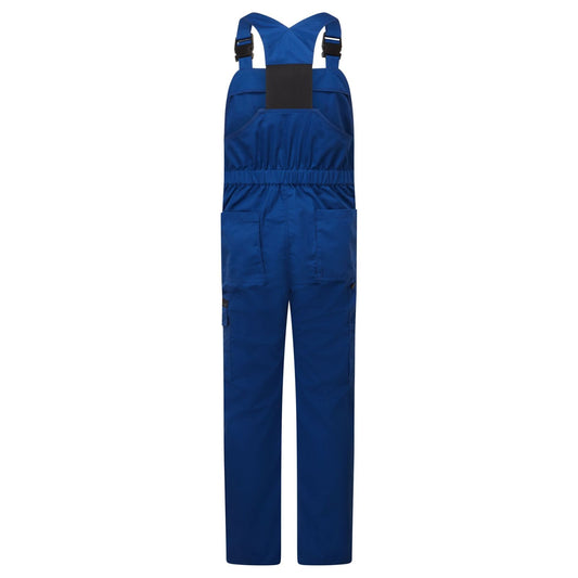 Portwest WX2 Alle Weersomstandigheden Amerikaanse Overall CD850 Eco stretch bib & brace kwartsblauw(QB)