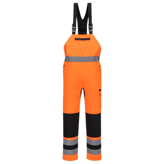 Portwest WX2 Hoge zichtbaarheid Amerikaanse Overall CD852 Eco Stretch Hi-Vis oranje-zwart(OB)