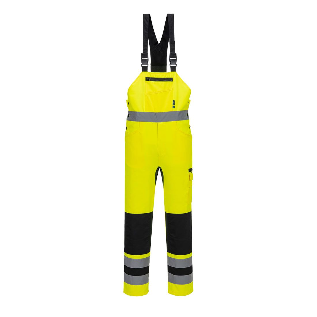 Portwest WX2 Hoge zichtbaarheid Amerikaanse Overall CD852 Eco Stretch Hi-Vis geel-zwart(YB)