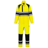 Portwest WX2 Hoge zichtbaarheid Overall CD855 WX2 Eco HiVis geel-zwart(YB)