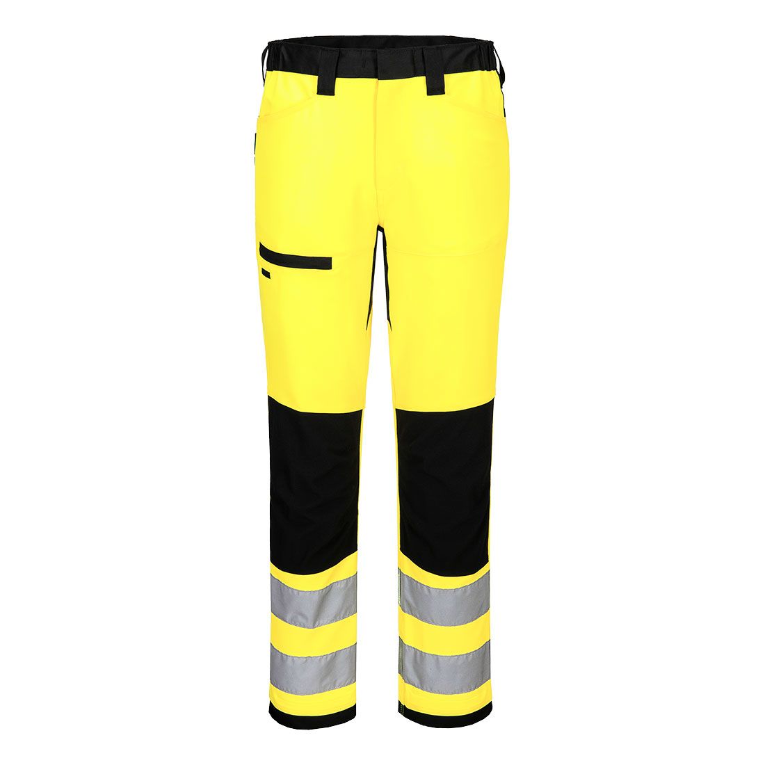 Portwest WX2 Hoge zichtbaarheid Service Broek CD857 Eco Hi-Vis klasse 2 geel-zwart(YB)