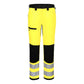 Portwest WX2 Hoge zichtbaarheid Service Broek CD857 Eco Hi-Vis klasse 2 geel-zwart(YB)