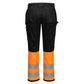 Portwest WX2 Holsterbroek CD858 Eco Hi-Vis klasse 1 oranje-zwart(OB)