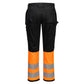 Portwest WX2 Holsterbroek CD858 Eco Hi-Vis klasse 1 oranje-zwart(OB)