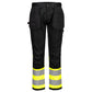 Portwest WX2 Holsterbroek CD858 Eco Hi-Vis klasse 1 geel-zwart(YB)