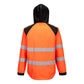 Portwest WX2 Eco Hi-Vis Regenjack CD860 HiVis waterafstotend oranje-zwart(OB)