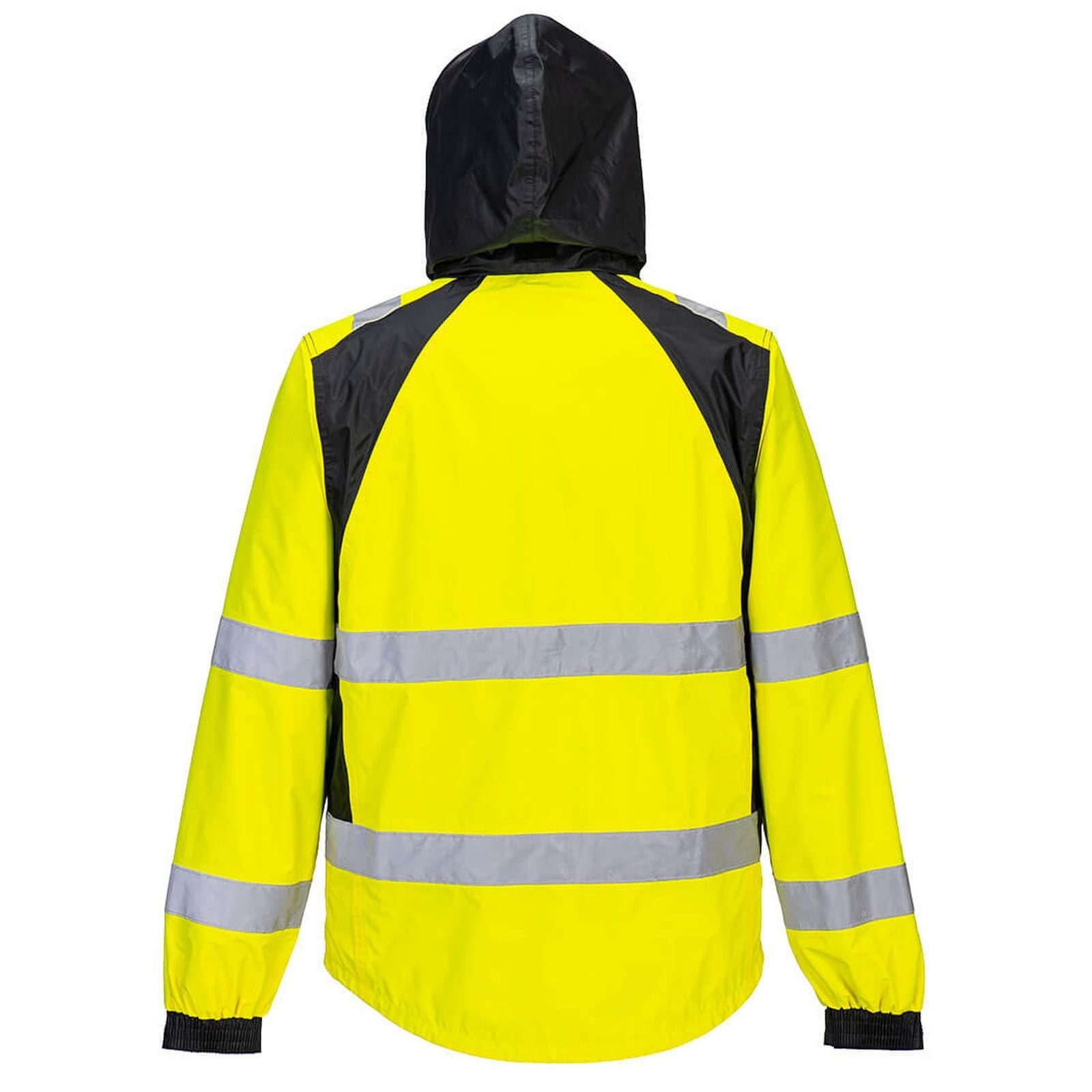 Portwest WX2 Eco Hi-Vis Regenjack CD860 HiVis waterafstotend geel-zwart(YB)