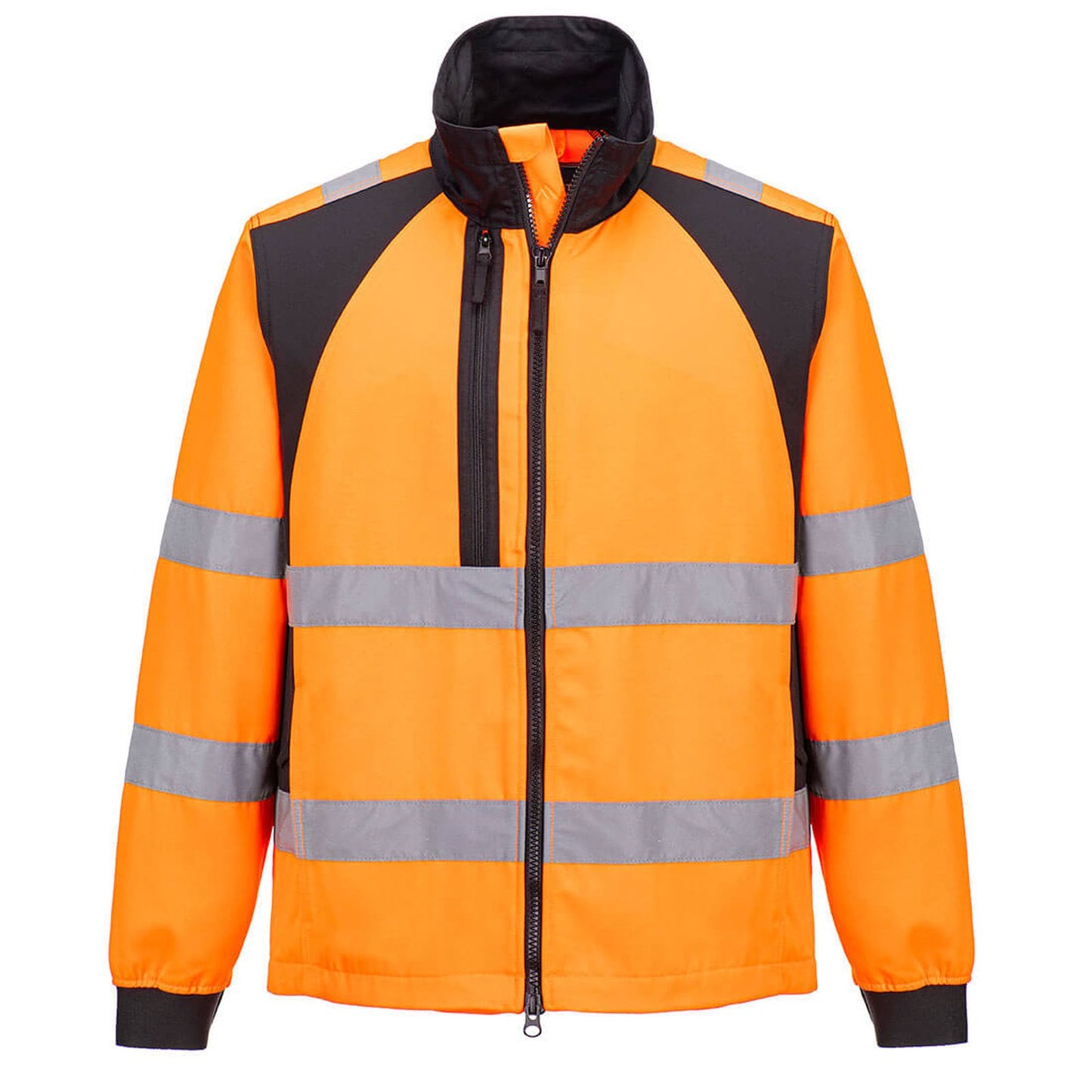 Portwest WX2 Eco Hi-Vis Werkjack CD861 HiVis oranje-zwart(OB)