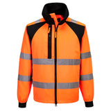 Portwest WX2 Eco Hi-Vis Werkjack CD861 HiVis oranje-zwart(OB)