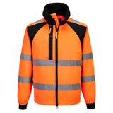 Portwest WX2 Eco Hi-Vis Werkjack CD861 HiVis oranje-zwart(OB)