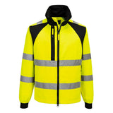 Portwest WX2 Eco Hi-Vis Werkjack CD861 HiVis geel-zwart(YB)