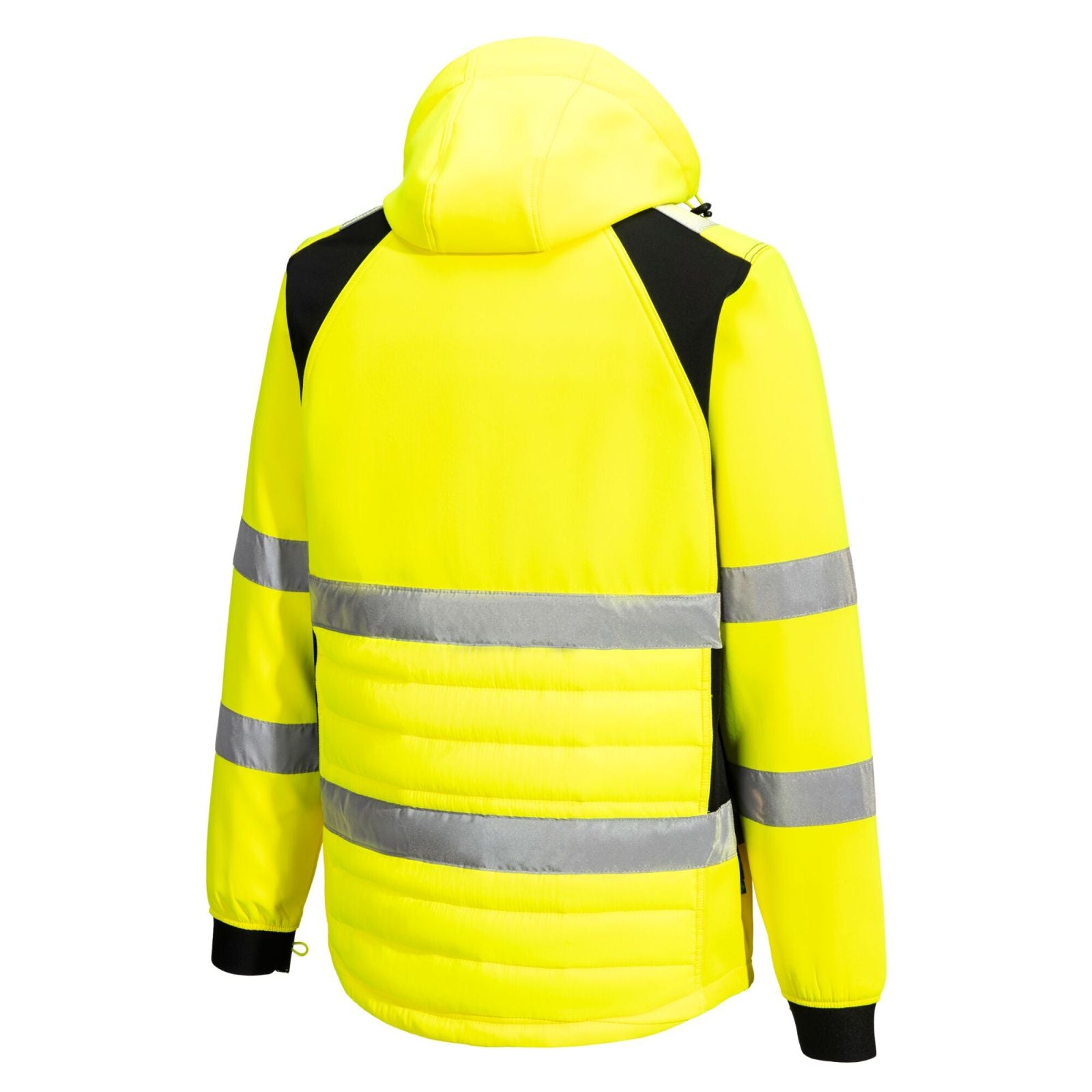 Portwest WX2 Hoge zichtbaarheid Hybride Jack CD863 Eco Hi-Vis geel-zwart(YB)
