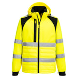 Portwest WX2 Hoge zichtbaarheid Hybride Jack CD863 Eco Hi-Vis geel-zwart(YB)