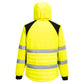 Portwest WX2 Hoge zichtbaarheid Hybride Jack CD863 Eco Hi-Vis geel-zwart(YB)