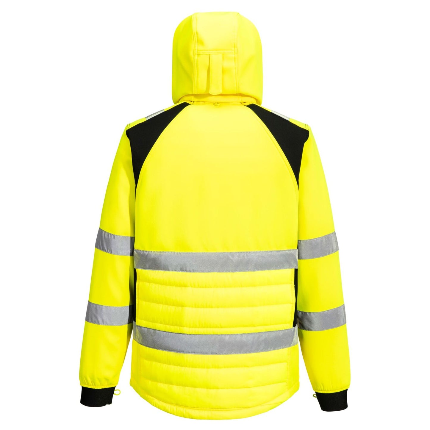 Portwest WX2 Hoge zichtbaarheid Hybride Jack CD863 Eco Hi-Vis geel-zwart(YB)