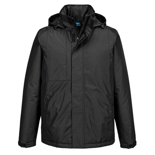 Portwest WX2 Bescherming Tegen Alle Weersomstandigheden Winterjas CD864 Eco waterbestendig zwart(BK)