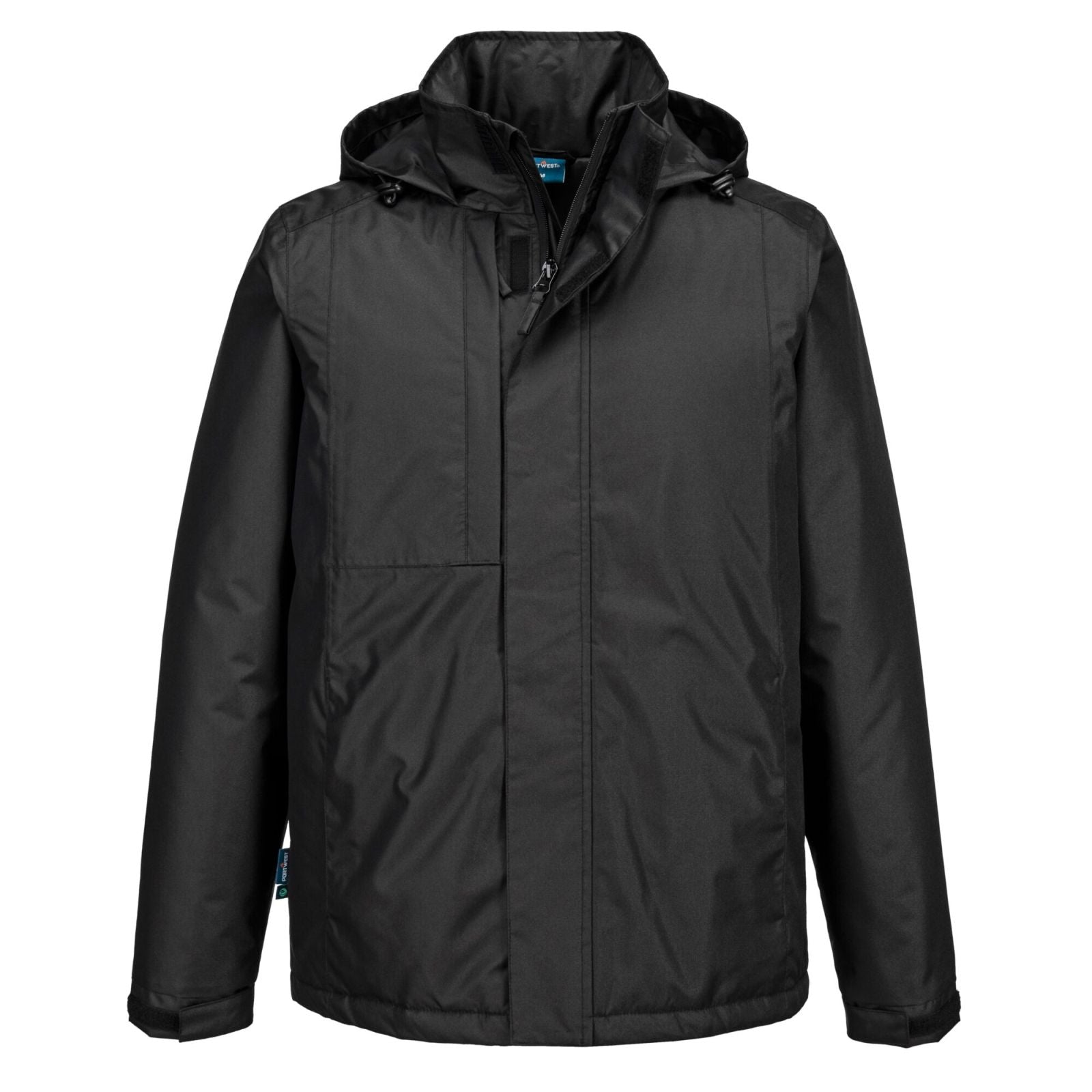 Portwest WX2 Alle Weersomstandigheden Winterjas CD864 Eco waterbestendig zwart(BK)