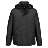 Portwest WX2 Alle Weersomstandigheden Winterjas CD864 Eco waterbestendig zwart(BK)