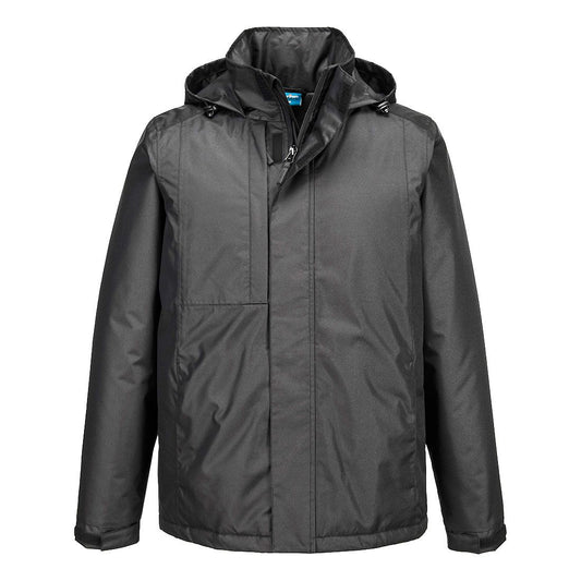 Portwest WX2 Alle Weersomstandigheden Winterjas CD864 Eco waterbestendig metaalgrijs(MG)