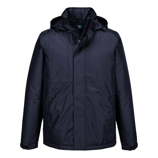 Portwest WX2 Bescherming Tegen Alle Weersomstandigheden Winterjas CD864 Eco waterbestendig donker marineblauw(NV)
