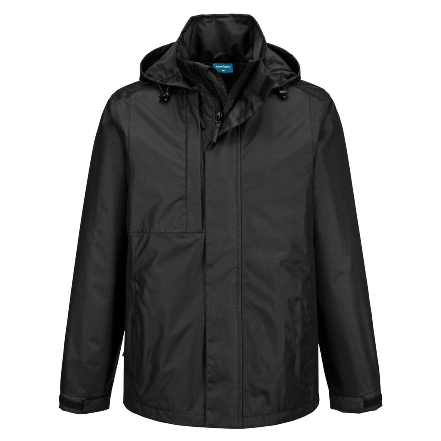 Portwest WX2 Bescherming Tegen Alle Weersomstandigheden Regenjack CD867 Eco waterdicht zwart(BK)