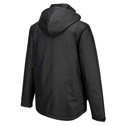 Portwest WX2 Bescherming Tegen Alle Weersomstandigheden Regenjack CD867 Eco waterdicht zwart(BK)