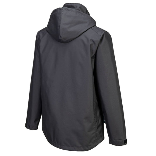 Portwest WX2 Bescherming Tegen Alle Weersomstandigheden Regenjack CD867 Eco waterdicht metaalgrijs(MG)