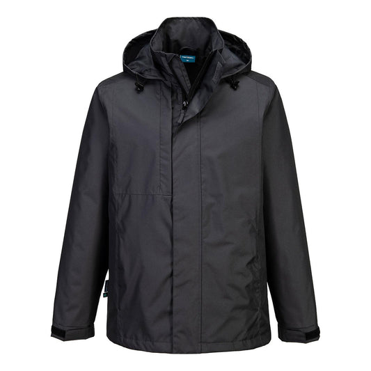 Portwest WX2 Bescherming Tegen Alle Weersomstandigheden Regenjack CD867 Eco waterdicht metaalgrijs(MG)