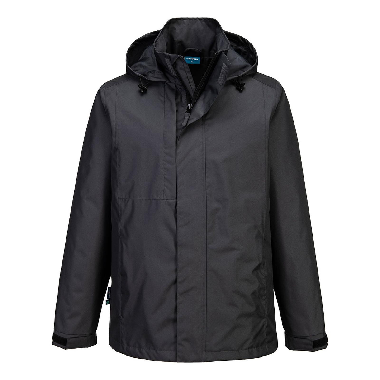 Portwest WX2 Bescherming Tegen Alle Weersomstandigheden Regenjack CD867 Eco waterdicht metaalgrijs(MG)