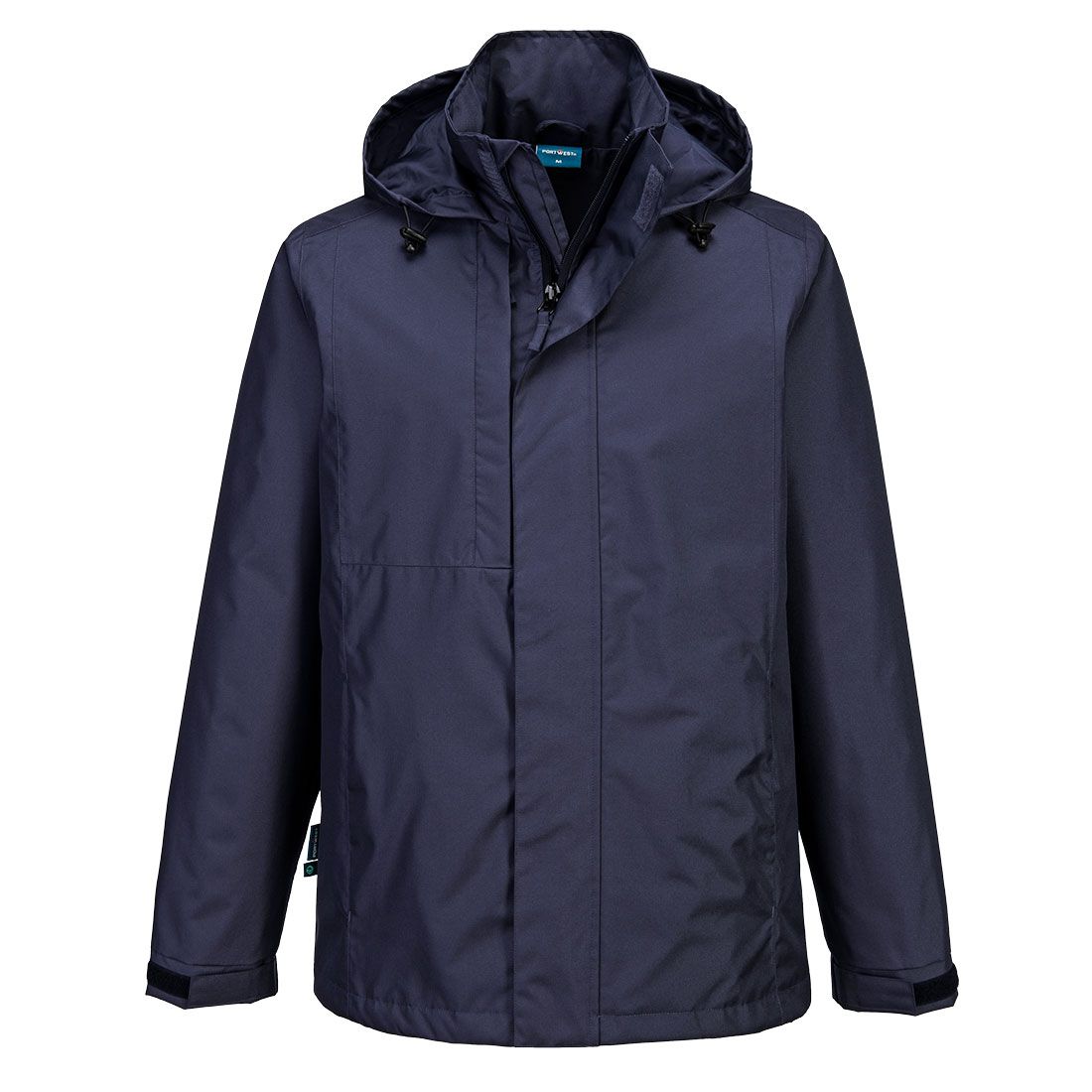 Portwest WX2 Alle Weersomstandigheden Regenjack CD867 Eco waterdicht donker marineblauw(NV)