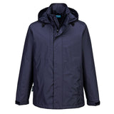 Portwest WX2 Bescherming Tegen Alle Weersomstandigheden Regenjack CD867 Eco waterdicht donker marineblauw(NV)