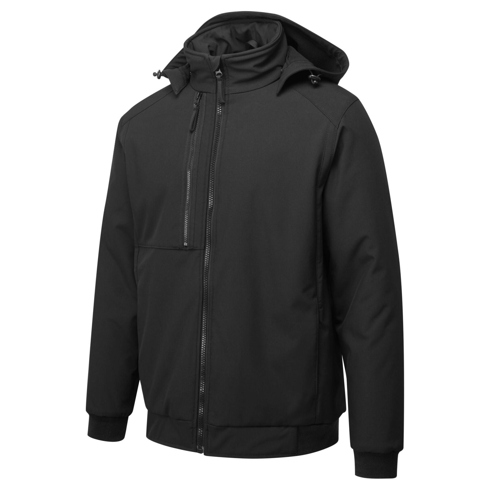 Portwest WX2 Eco Jassen CD874 softshell 2 (L) waterafstotend winddicht zwart(BK)