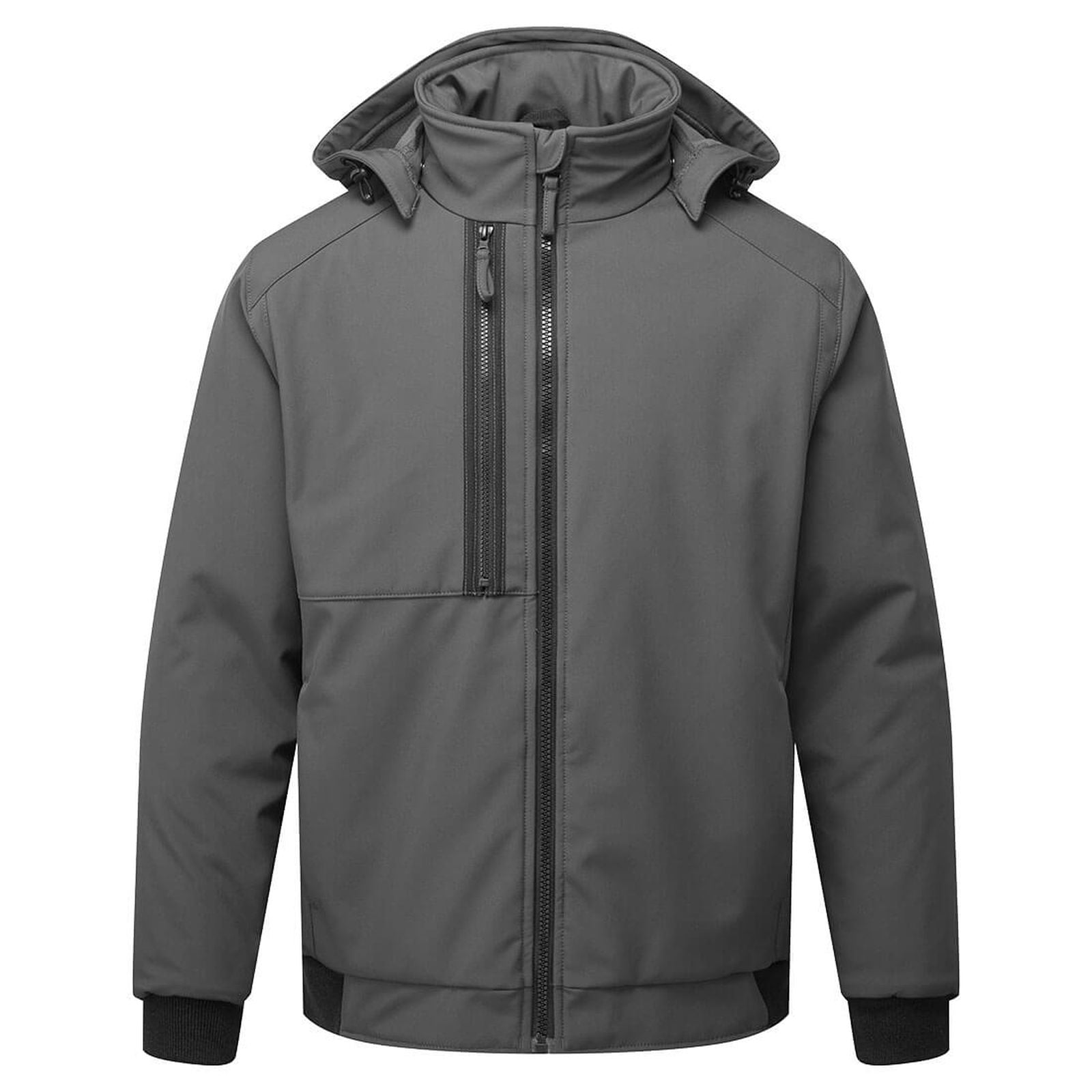 Portwest WX2 Eco Jassen CD874 softshell 2 (L) waterafstotend winddicht metaalgrijs(MG)