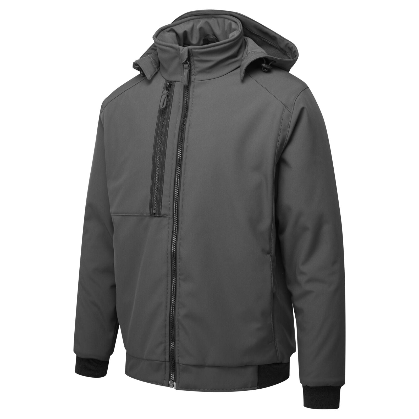 Portwest WX2 Eco Jassen CD874 softshell 2 (L) waterafstotend winddicht metaalgrijs(MG)